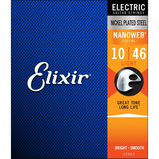 Elixir Nanoweb Nickel Plated Steel 10-46 Electric