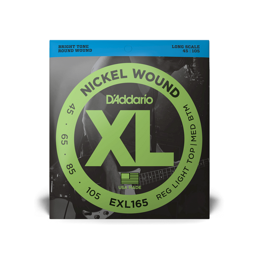 D'Addario EXL165 Nickel Wound Bass Strings