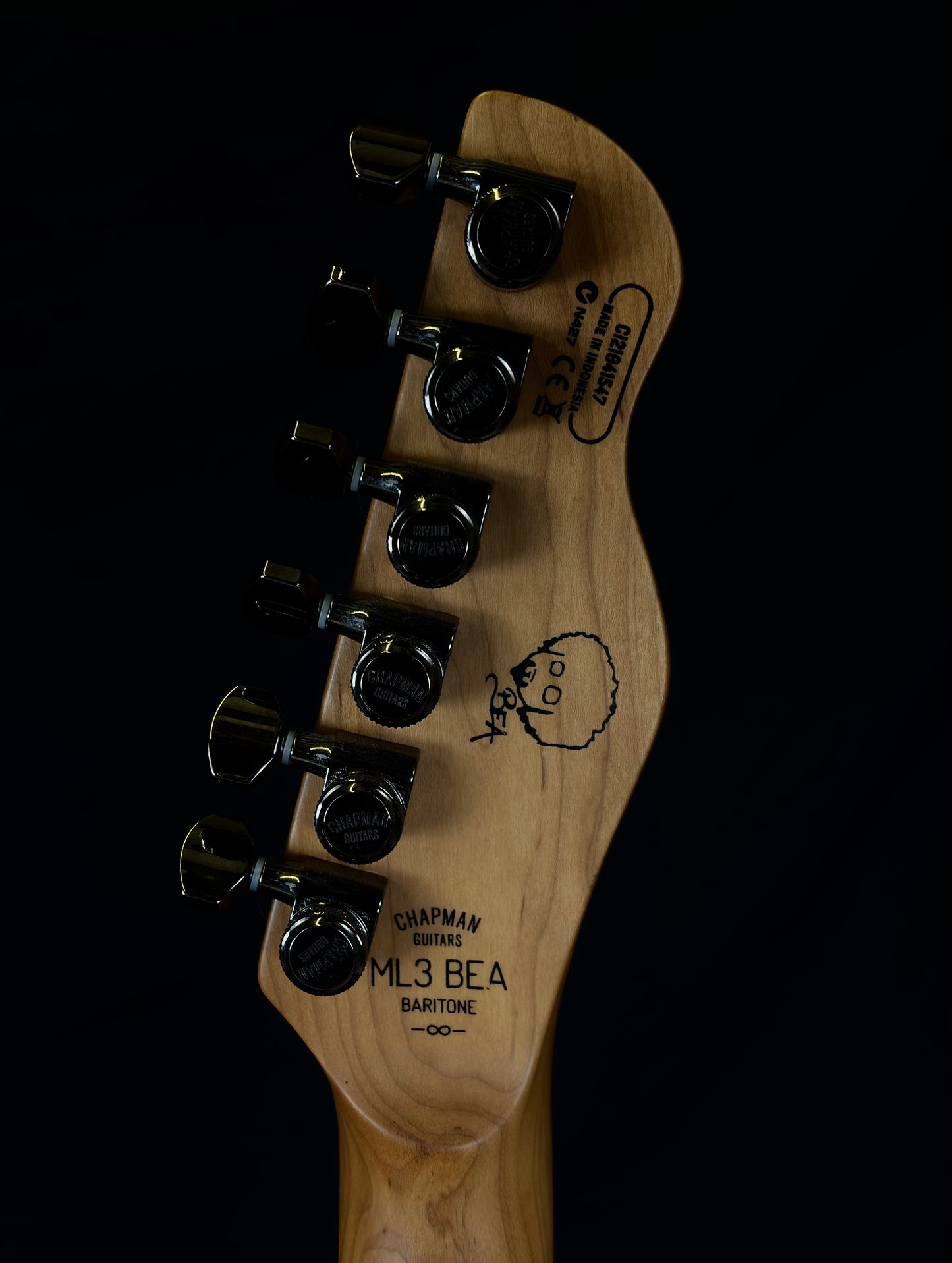 Chapman ML3 BEA Rabea Massaad Signature Baritone Satin Red (Pre-Owned)