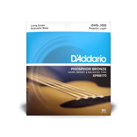 D'Addario EPBB170 Phosphor Bronze Acoustic Bass Strings