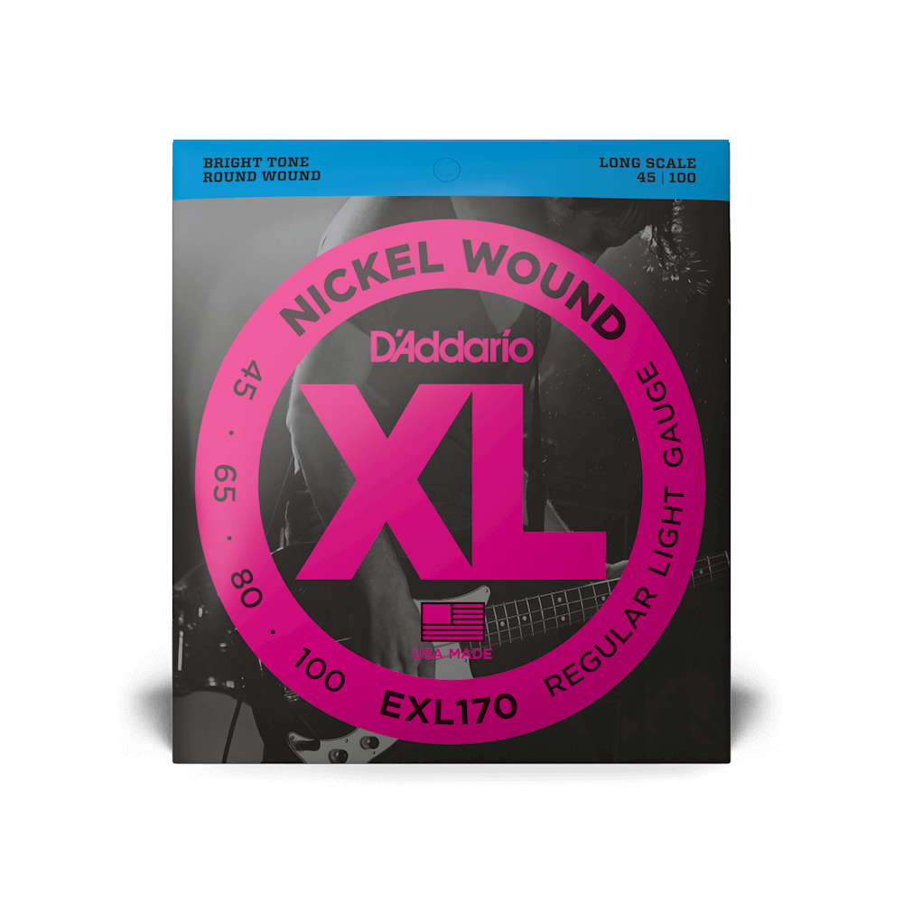 D'Addario EXL170 Nickel Wound Bass Strings