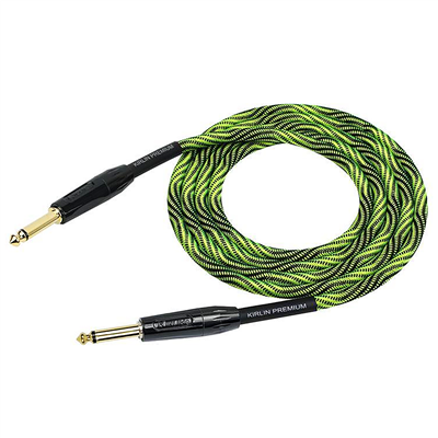 Kirlin Premium Wave Fabric 10' Cable Green