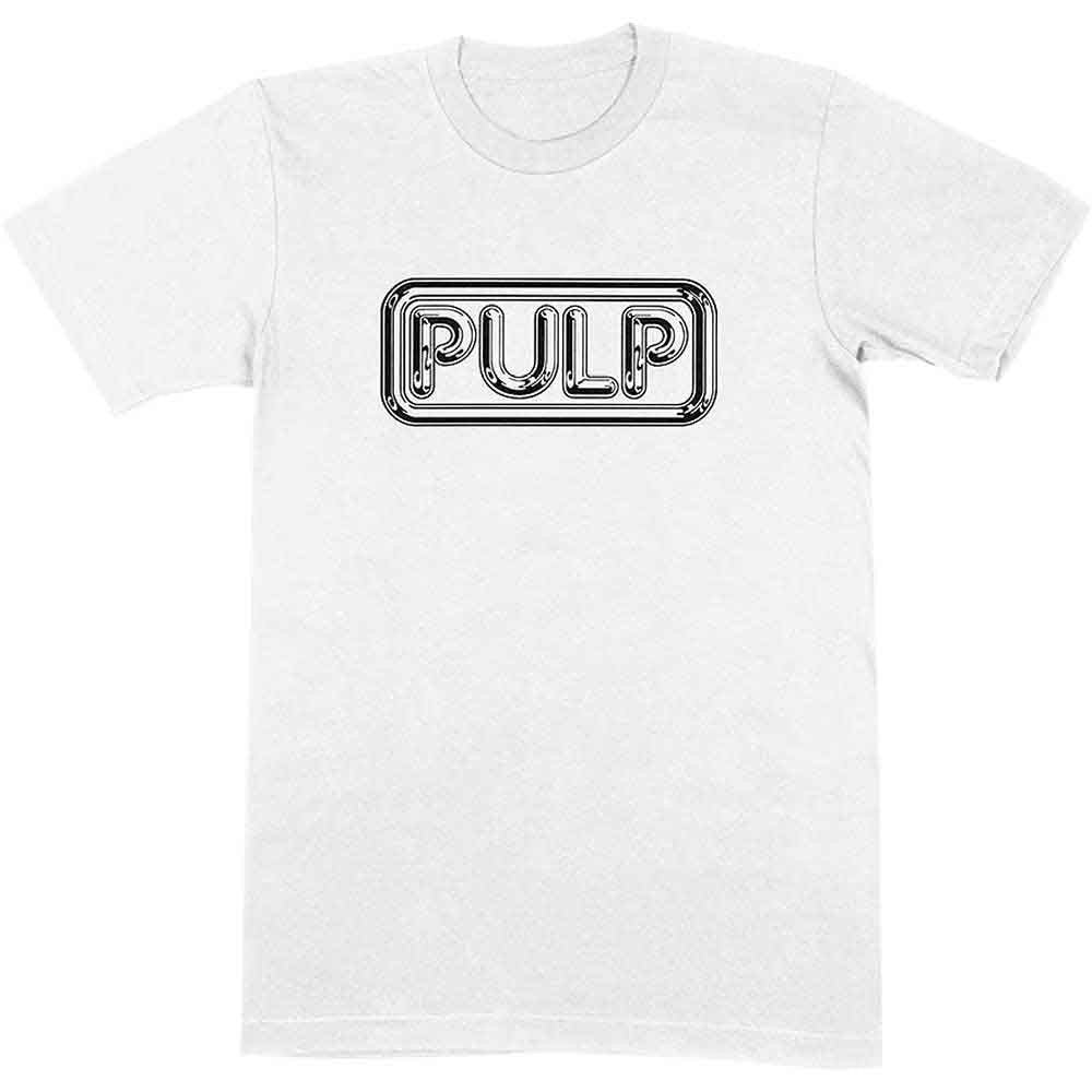 Pulp Unisex T-Shirt: Different Class Logo (White)