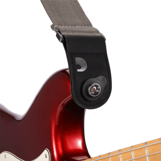 D'Addario Flex Strap Blocks Black