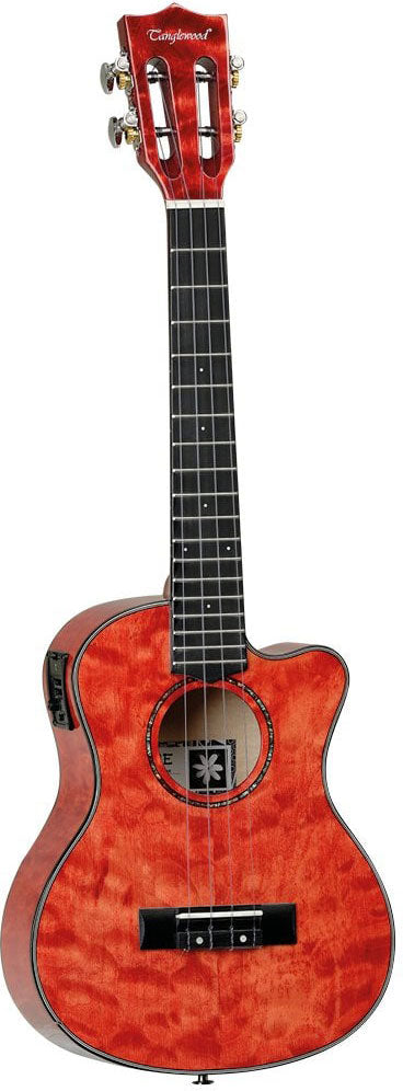 Tanglewood TWT26E Tenor Ukulele Red