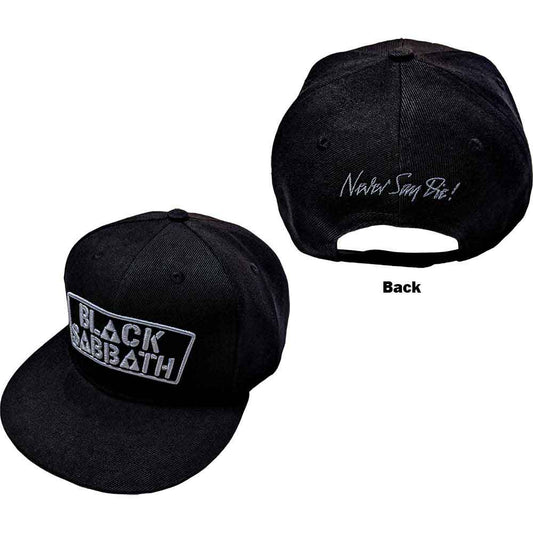 BLACK SABBATH UNISEX BASEBALL CAP: NEVER SAY DIE