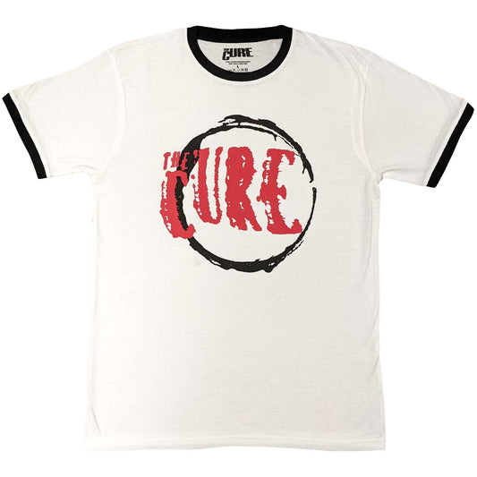 THE CURE UNISEX RINGER T-SHIRT