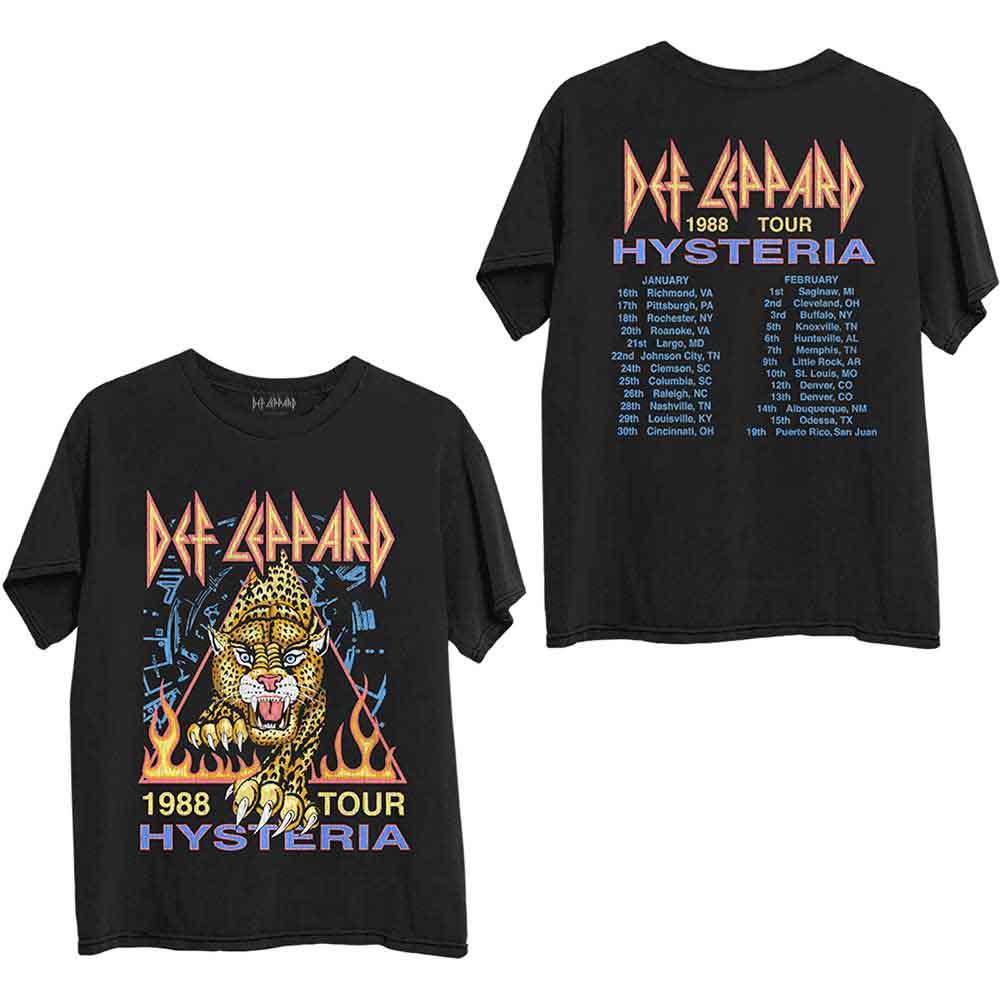 DEF LEPPARD HYSTERIA '88 UNISEX T-SHIRT
