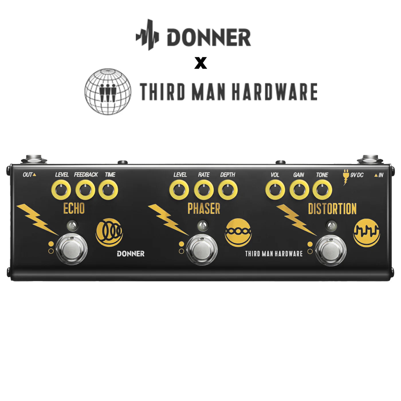 Donner x Third Man Hardware Triple Threat Multi FX