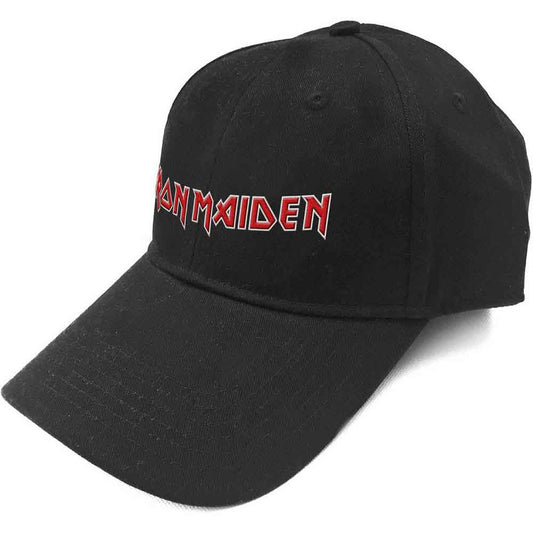 IRON MAIDEN UNISEX BASEBALL CAP: LOGO