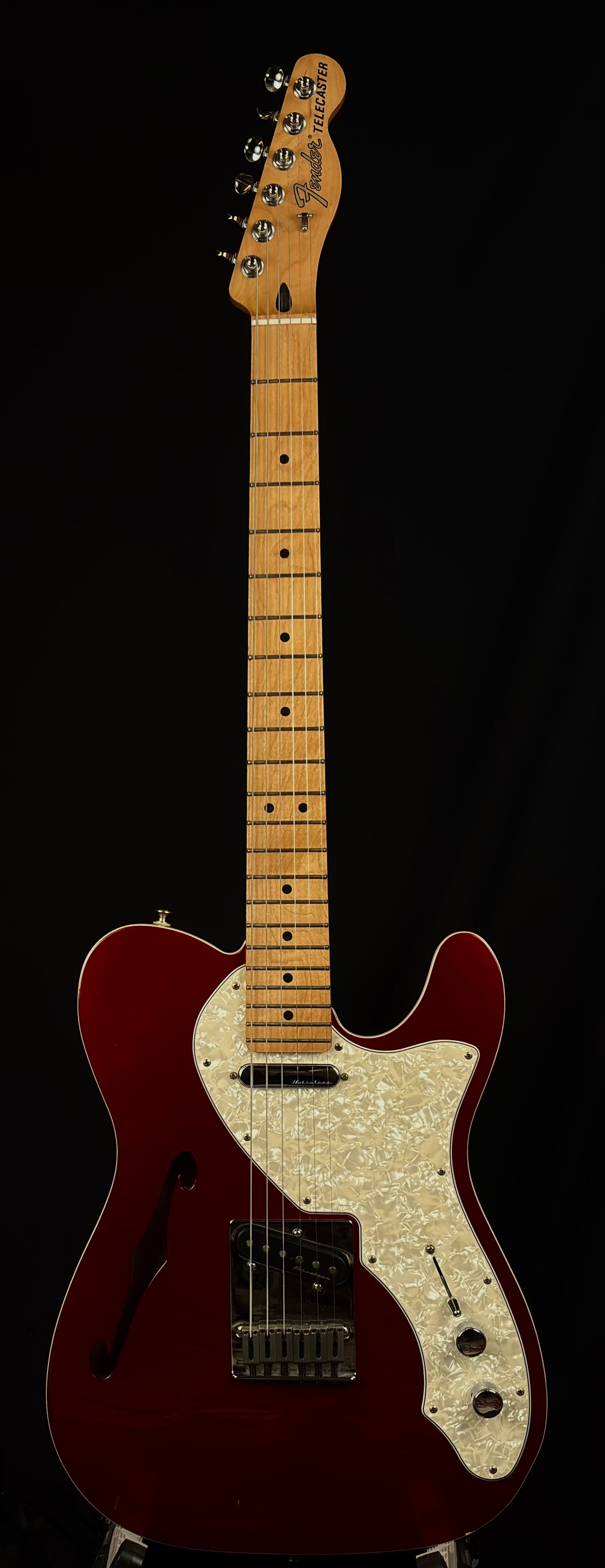 Fender Deluxe Tele Thinline Candy Apple Red (Pre-Owned)