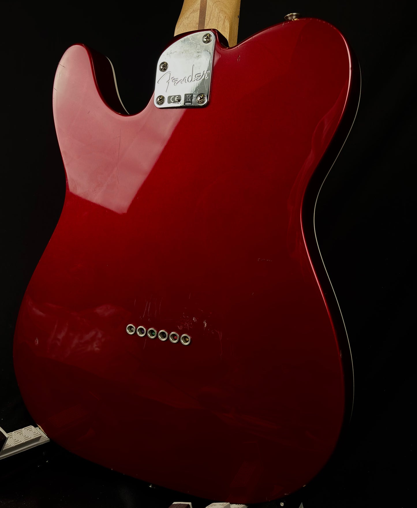 Fender Deluxe Tele Thinline Candy Apple Red (Pre-Owned)