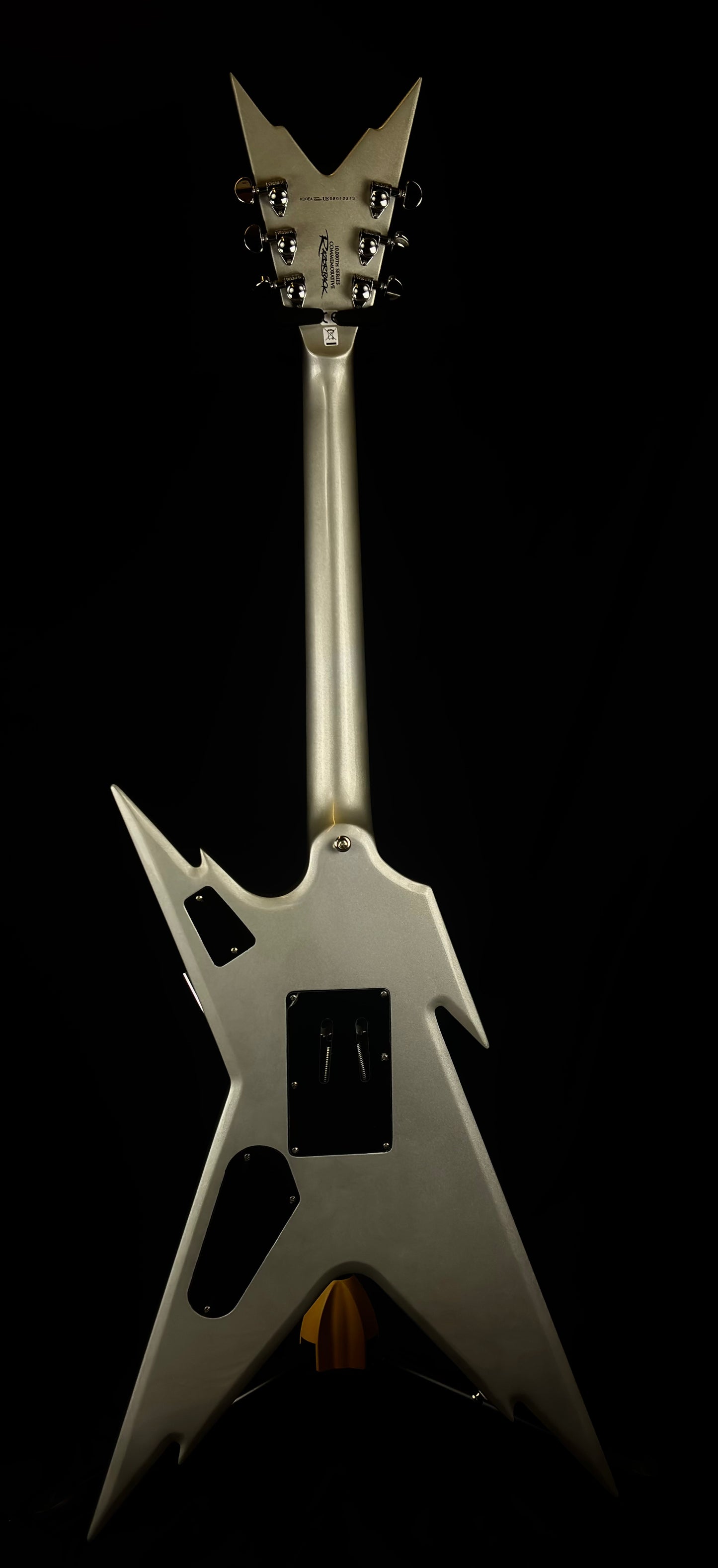 Dean Razorback 10k Silver Diamond Plate (Pre-Owned)