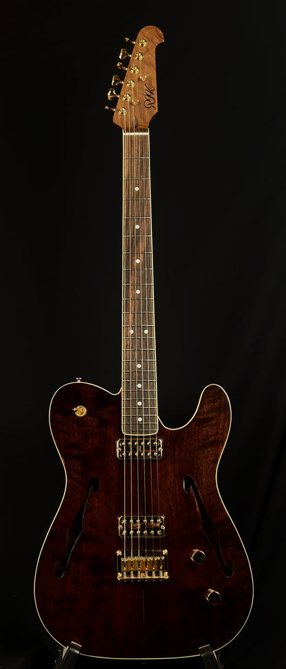 RJK Custom Shop Thinline T-Cat Mahogany