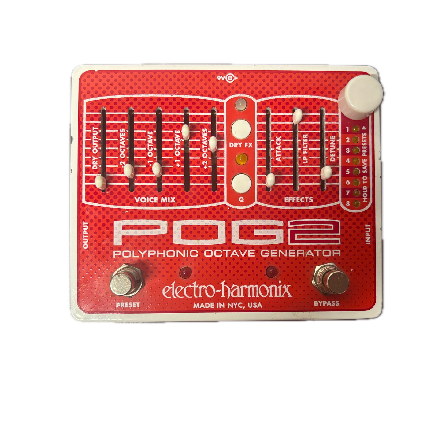 EHX POG 2 Polyphonic Octave Generator (Pre-Owned)