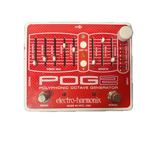 EHX POG 2 Polyphonic Octave Generator (Pre-Owned)
