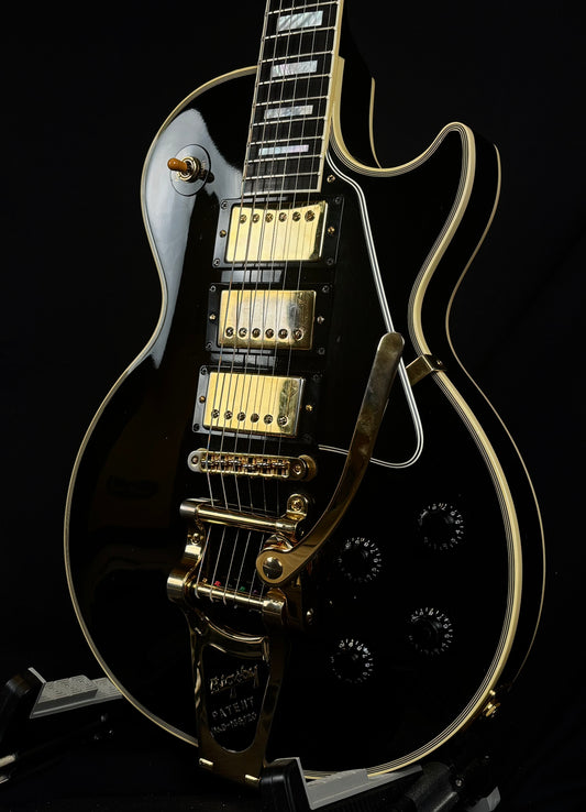 Gibson Les Paul Custom Historic '57 Reissue "Black Beauty" Ebony 1997 w/ Bigsby (Pre-Owned)