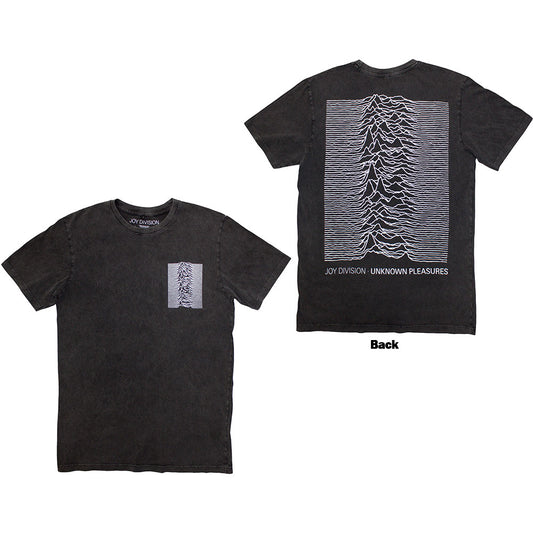JOY DIVISION: UNKNOWN PLEASURES STONE WASH T-SHIRT