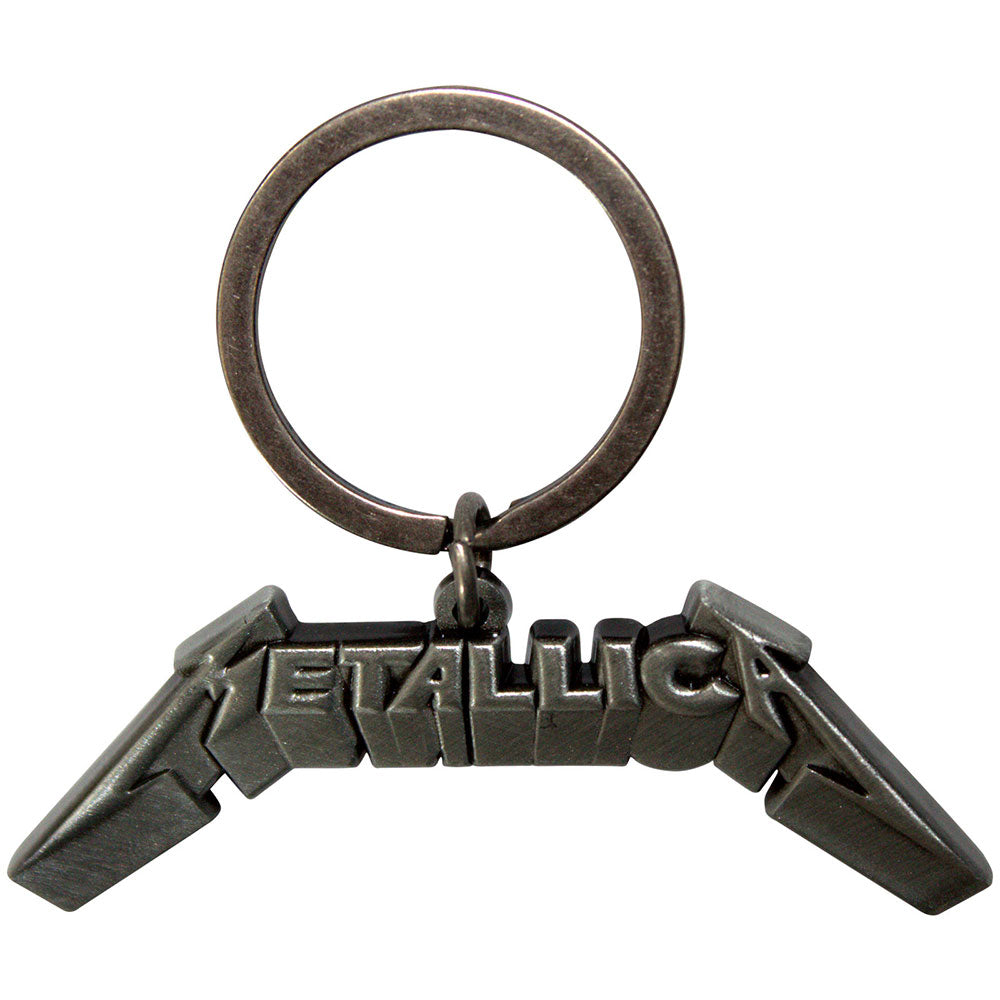 METALLICA KEYCHAIN: 3D LOGO