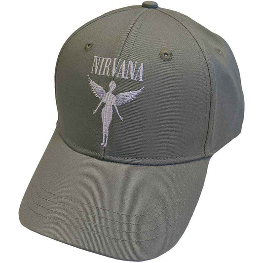 NIRVANA UNISEX BASEBALL CAP: ANGELIC MOON GREEN