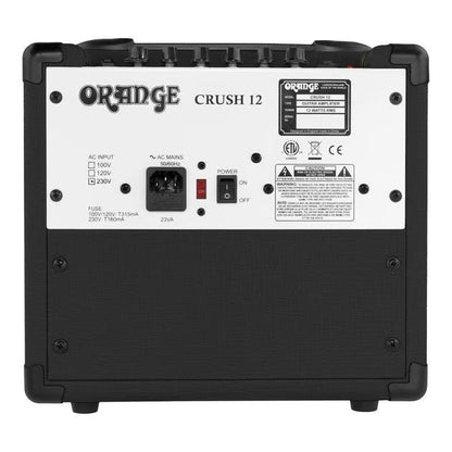Orange Crush 12 Combo Amp Black