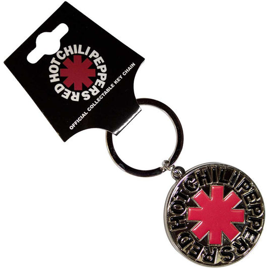 RED HOT CHILLI PEPPERS KEYCHAIN: ASTERISK LOGO