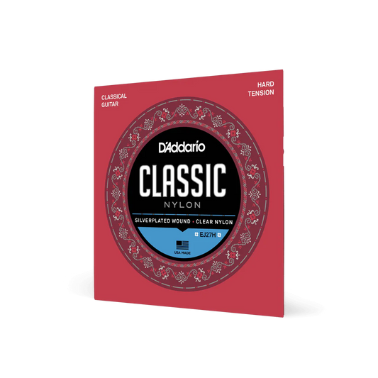 D'Addario Classic EJ247H Nylon Hard Tension Student Classic Strings