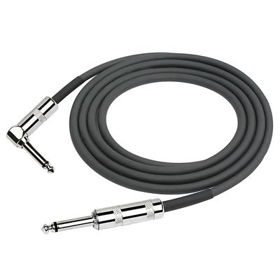 Kirlin Deluxe Straight to Angle 10' Cable Black