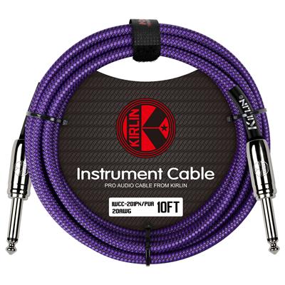 Kirlin Fabric 10' Cable Straight to Angle Purple