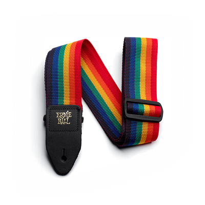 Ernie Ball PolyPro Strap Rainbow