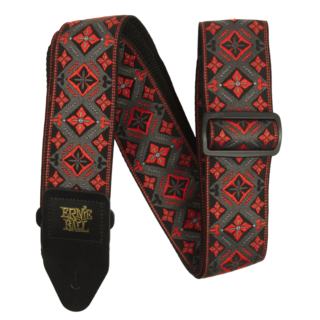 Ernie Ball Jacquard Strap Red King