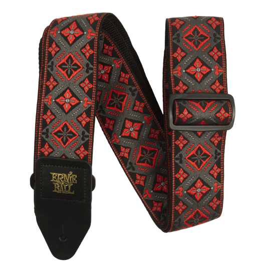 Ernie Ball Jacquard Strap Red King