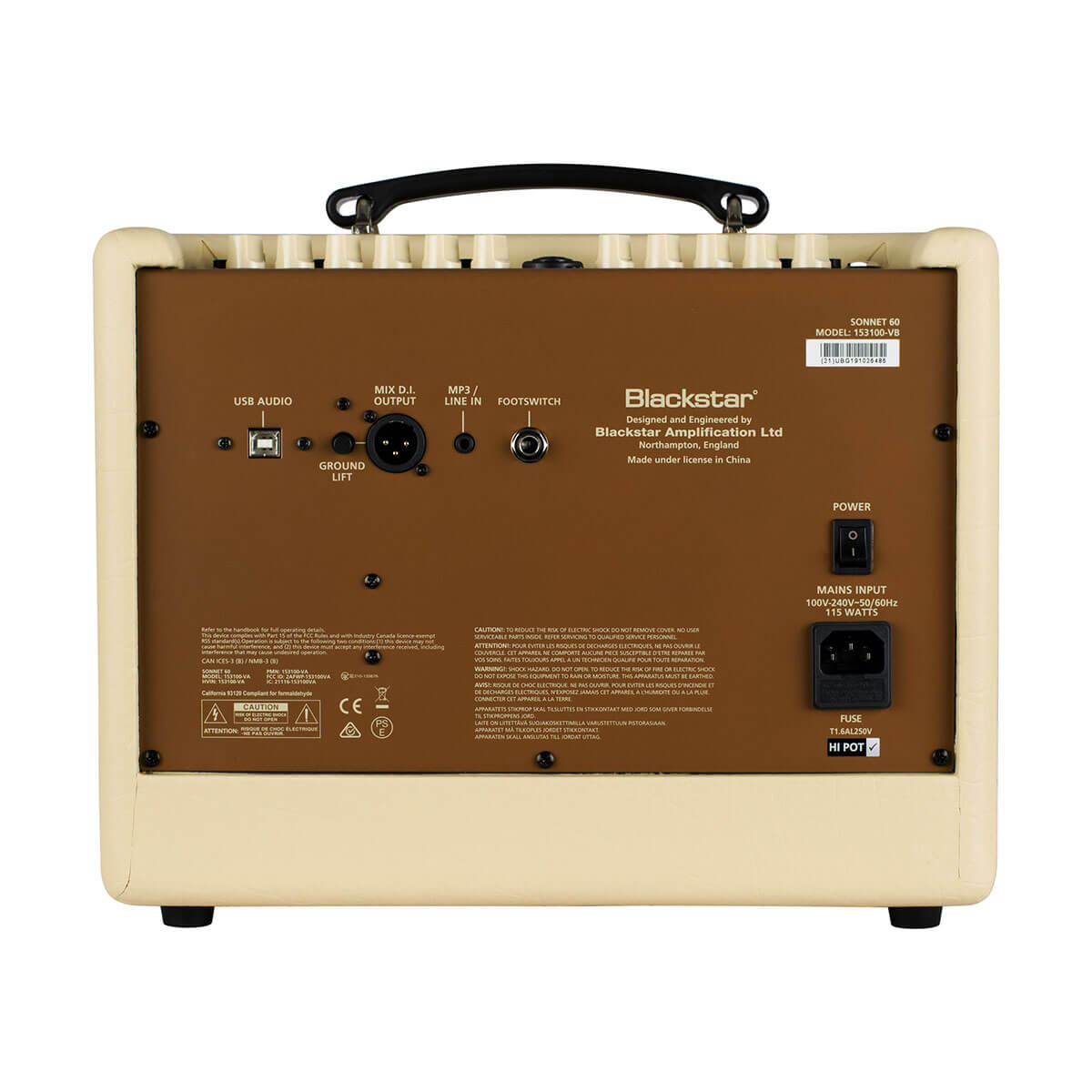 Blackstar Sonnet 60 Blonde Amplifier