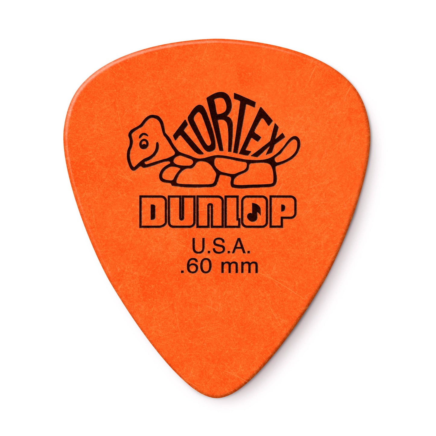 Dunlop Tortex Orange .60mm Guitar Pick 6 Pack