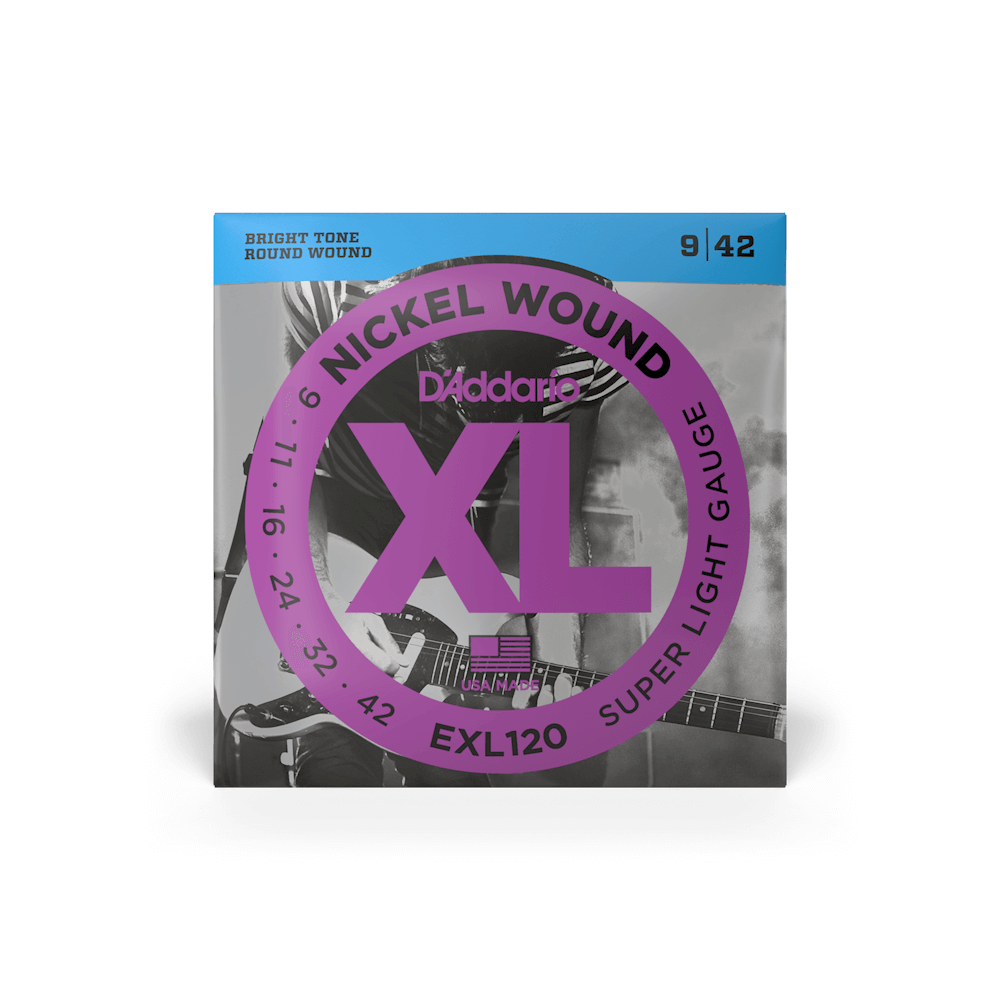 D'Addario EXL120 Set 9-42 Gauge Strings